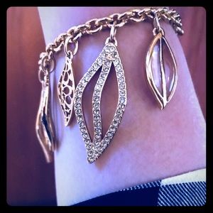 Coach Feather shaped bracelet